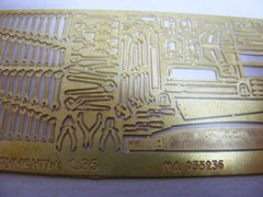 1/35 Photo etching, armored vehicle tool kit