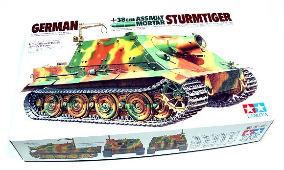 TAMIYA Military Model 1/35 German 38mm STURMTIGER Scale Hobby 35177