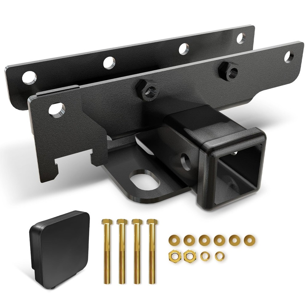 Trailer Hitch Receiver for Jeep Wrangler JL Accessories with Cover Compatible…