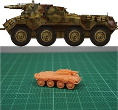 1/144 WWII German Sdkfz234/3 (fine detail) Resin kit (#GER562)