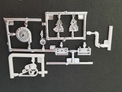 SUPERCHARGER / BLOWER for Y-Block Engine from 1963 Ford F100 AMT 1:25 Model Kit
