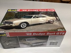 1995 Revell ’69 Dodge Dart GTS 1/25 Scale Plastic Model Kit 7603, Factory Sealed