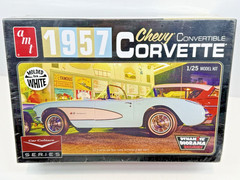 AMT 1957 Chevy Corvette Convertible Model 1:25 Culture Series SEALED BOX 1015/12