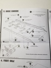 Kenworth W-925 AUXILIARY TRANS SHIFT LINKAGE & MOUNT from AMT 1:25 Model Kit