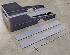 3D Printed 1/25 Race Car Hauler Slopes Back Wedge