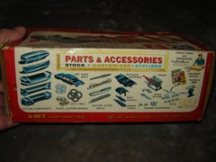 AMT 189 Original kit 1962 Ford Falcon Futura Box open Rare Kit Partial build