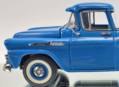 57 Chevy 1957 Pickup Truck Built Vintage Classic Race Car Metal Model 55 1955
