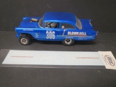 Blown Hell 55′ Chevy AWB 1/25 Decal from Fremont Racing Specialties