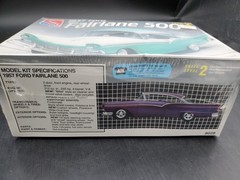 🚦🔥AMT/Ertl 1957 Ford Fairlane 500 Vintage 1993 1:25 Model Kit NEW SEALED #8028