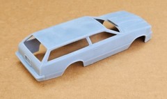 RESIN 3D PRINTED 1/25 1979 CHEVY MALIBU CHOPPED WAGON OUTLAW, SUPER PRO MOD BODY