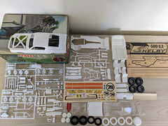 L@@K! *RARE *ORIGINAL VINTAGE AMT “MUSTANG SHELBY COBRA GT 500” KIT *SUPER C@@L!