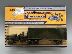 Roco Minitanks 1/87 Scale US Van Tractor Trailer Z-167