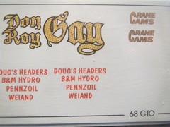 NEW! Don & Roy Gay 68 GTO “Spun Gold” 1/25 Decals from Fremont Racing