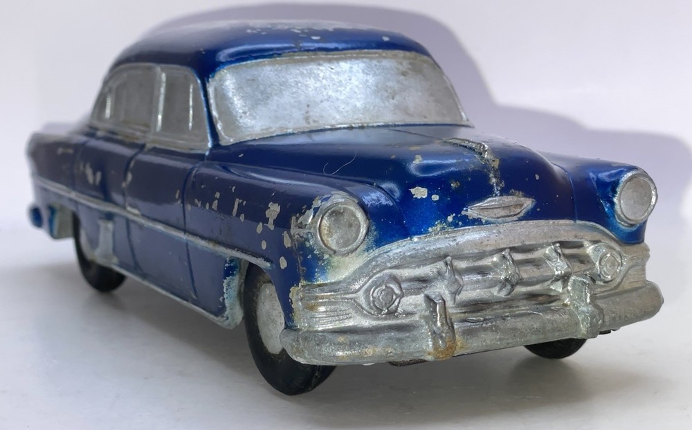 1953 Chevrolet 210 Sedan Promo Bank 1/25 BANTHRICO Regatta Blue VF w/Advertising