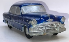 1953 Chevrolet 210 Sedan Promo Bank 1/25 BANTHRICO Regatta Blue VF w/Advertising
