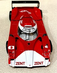 🏁 Built Plastic Model Car Kit TAMIYA 1/24 TOYOTA GT-ONE ZENT / TS020 🏁