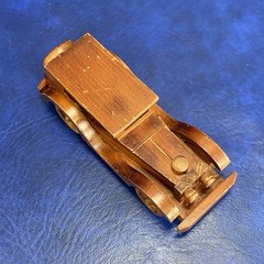 Vtg Wood Old Time Car Model 20s – 30s Style Auto Collectible Wooden Automobile