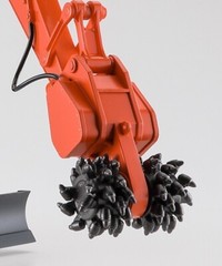 Hasegawa #66111 1/35 Hitachi Construction Machinery Hydraulic Excavator ZAXIS