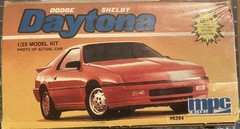 MPC DODGE DAYTONA SHELBY Model Car Kit 1/25 1:25 NIOB #122