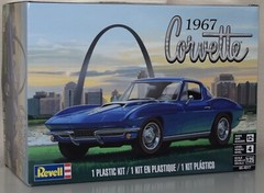REVELL 1967 CORVETTE 85-4517 ⭐PARTS⭐ CHROME GRILLE+INTAKE MANIFOLD+MORE 1:25
