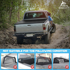 Hard Folding Truck Bed Tonneau Cover Compatiable with Chevy Silverado & GMC Sie