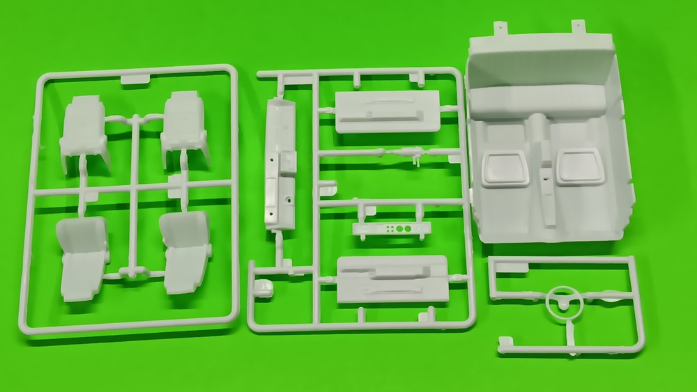 85 1985 Olds Cutlass Oldsmobile 442 FE3-X 1/25 Interior Tub Bucket Seat Dash