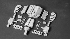 Lamborghini Huracan V10 engine / 3D 8 12 18 24 Tamiya Revell Monogram AMT IXO