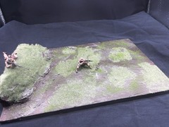 1/35 Scale Military Diorama Base Terrain Display Model Soldiers Figures Diecast