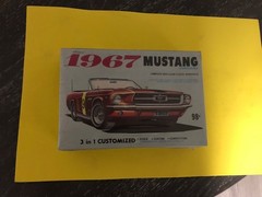 Vintage Palmer Sealed 1967 Mustang #6703 Customized 3 In 1 Kit
