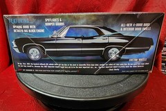 1967 Chevy Impala Supernatural 1/25 Scale Plastic Model Kit Round 2 Open Box