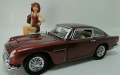 ASTON MARTIN Race Car Le Mans Classic Custom Vintage Hot Rod Built Metal Model