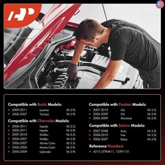 A-Premium Iridium Platinum Spark Plugs Compatible with Chevrolet Malibu