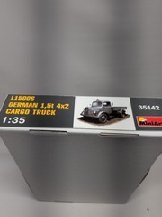 MiniArt 34142 Scale 1:35 L1500S German 1,5t 4×2 Cargo Truck New Open Box