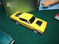 Vintage Lot 6 Built 1:24 Scale Model Car Kits Junkyard Lot Dodge Mopar GTX Charg
