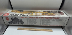 AMT Haulaway Trailer T523 1/25 Scale Five-Car Auto Transporter Model SEALED 1971