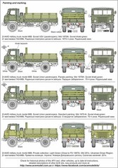 GAZ-66B Soviet 4×4 2t truck for airborne (Plastic model kit) 1/72 ACE 72186