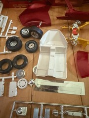 VTG 1967 MPC Mako Shark Mark IV 427 Model Kit Unassembled 1960s USA + Extras