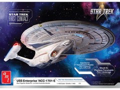 SKILL 2 MODEL KIT U.S.S. ENTERPRISE NCC-1701-E “STAR TREK” 1/1400 AMT AMT1405 M