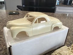 R & R RESIN 1950 PLYMOUTH 3 WINDOW RESIN KIT! CIRCA 90’s-2000’s! VMCP!