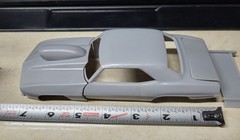 1/25 scale resin 3d printed Outlaw 1969 Camaro drag body model separated parts