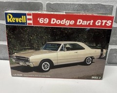 New Revell 1:25 Scale Model Kit ‘69 Dodge Dart GTS Skill 2 1969 Mopar Sealed NIB
