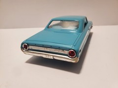 M131. 1964 FORD GALAXIE 500 XL DEALER PROMO MODEL CAR 1/25 Scale TURQUOISE