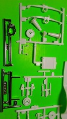 1940 Willys Pickup Truck Gasser 1/25 AMT Frame Chassis Quick Change Rear End