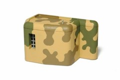 Bunker Type 38 D-1 Right Czech Fortification SDV Models 6003. Unfinished Plastic