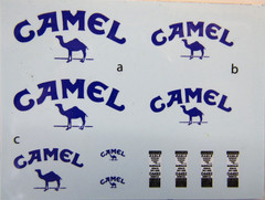 Decalpool 1/18 Scale Williams FW14/14B “Camel” option logo Decal Sheet # DP097