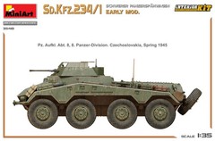 MiniArt 1/35 German Sd.Kfz. 234/1 Early Model Interior Kit #35410