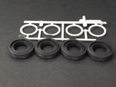 1955 Chevrolet Bel Air WHITEWALL TIRES WHEELS for Revell Monogram 1:25 Model Kit