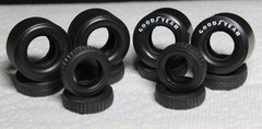 8 SUPER WIDE SPECIAL DRAG SLICKS (2 PAD PRINT G-YEAR (2) SUPER STREET & 4 FRONT