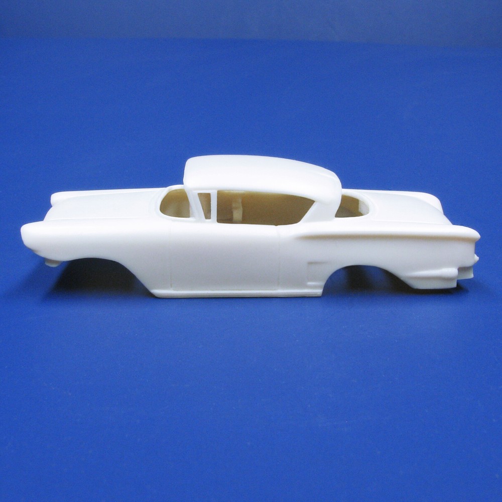 JFSL62 H:O scale Jimmy Flintstone 1958 stock Chevy Impala resin slot car body