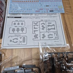 FUJIMI 1/20 scale PIT CREW A set plastic model kit from Japan.